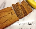 Glutenfritt & Sockerfritt Bananbröd