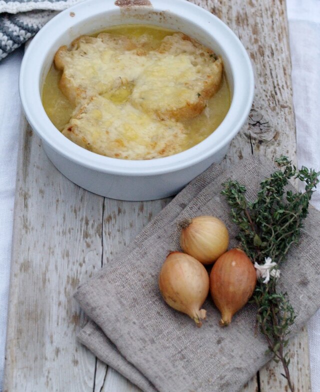 Fransk løksuppe i helgen?