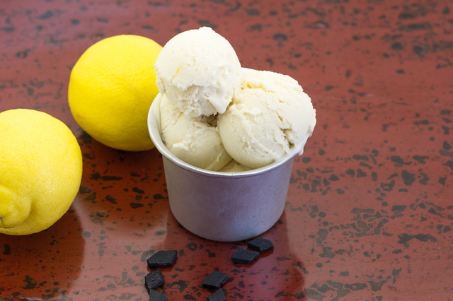 Lemon Licorice Ice Cream