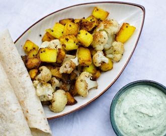 Potatis och blomkål med Indiska smaker