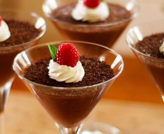 French Fluffy Chocolate Mousse 