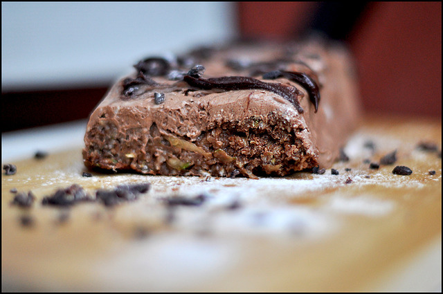 Zucchini brownie