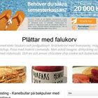 Plättar med falukorv