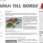 Japan till bords