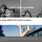 Lykke - Kost og motion