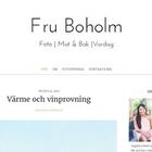 Fru Boholm