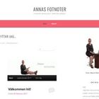 Annas fotnoter