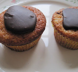 fedtfattige chokolade muffins