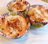 muffins med mandelmassa