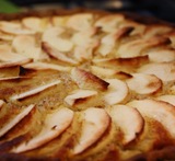 æbletærte med crumble