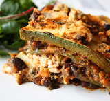 zucchini lasagne vegansk