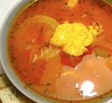 fisksoppa saffran fänkål tomat
