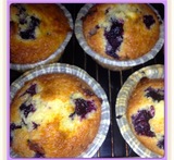 nemme blåbær muffins