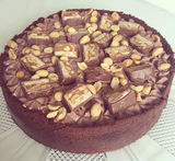 roy fares snickers cheesecake