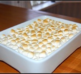 søtpoteter med marshmallows