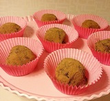 choklad lakrits muffins