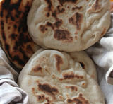 indisk naan brød