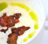 potetsuppe med bacon
