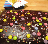 glutenfri sjokoladekake glasur