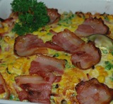 bacon omelett i ovn