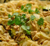 kyckling curry och wok grönsaker