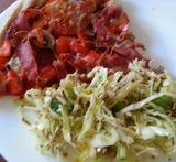 hvidkål pizza salat
