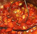 jordgubb rabarber marmelad