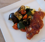 torsk i ovn med grøntsager