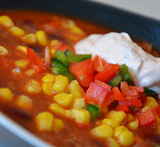 mexikansk soppa med köttfärs