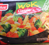 wok med frysta grönsaker