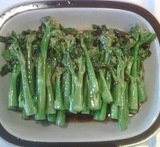 kinesisk broccoli med vitlök