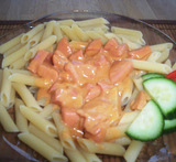 enkel pastasås med matlagningsgrädde