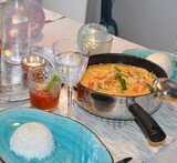 kyckling med curry och soja
