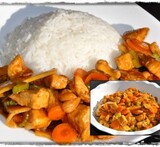 thai wok med kyckling och nudlar