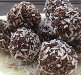 chokladbollar lchf kokos