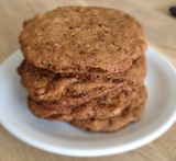 amerikanske cookies uden brun farin
