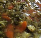 broccoli purjolök soppa
