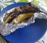 grillad banan i ugn
