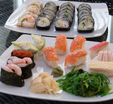 japansk sushi sallad