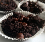 muffins svarta bönor