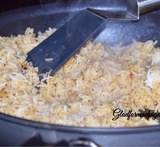 gryderet med oksekød i tern med ris til