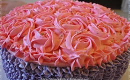 Rosa kake 