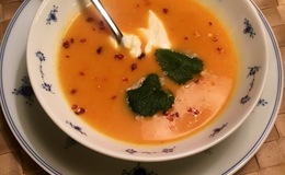 Søtpotetsuppe