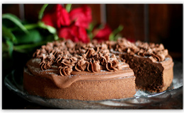 Sjokoladekake/glasur