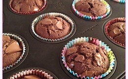 Sjokolade muffins uten melk og mel