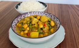 Vegetarisk currygryta
