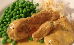 Kyckling med Ris och Curry