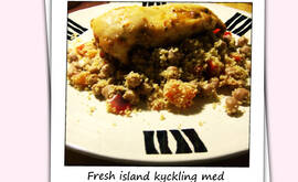 Fresh Island-kyckling med couscoussallad.