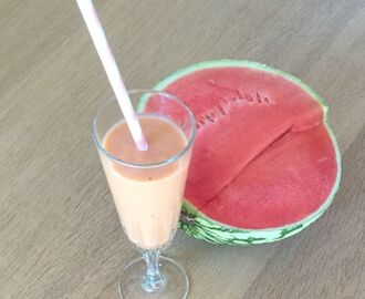 Vandmelonsmoothie - smagen af sommer!