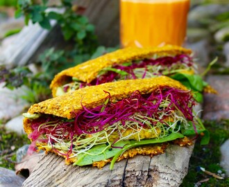 Glutenfrie grønsagswraps med guacamole – opskrift